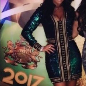 Sexy sequin dress